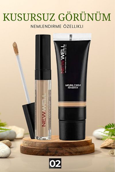 New Well Newwel Finish Foundation Conceallar 02