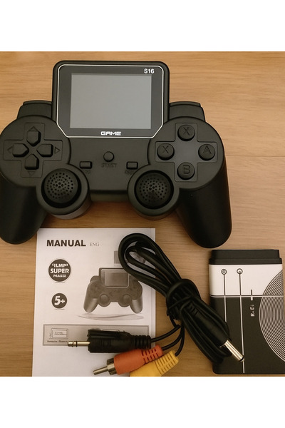 Generic Digital Game Player 520 Klasik Oyun Konsolu + S10 Profesyonel Gamepad