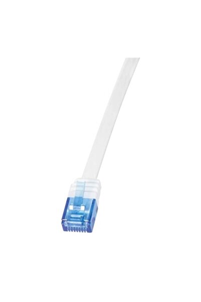 LogiLink Cablu de rețea, LogiLink, U-UTP, 15m, alb/albastru