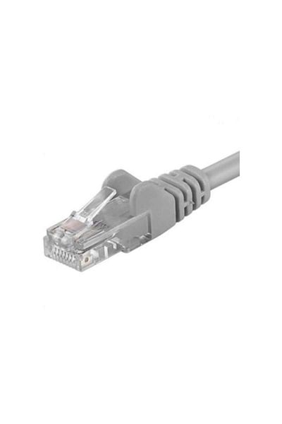 PremiumCord Cablu de conectare UTP RJ45-RJ45 Cat.5e 3m Gri