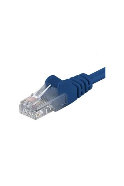 PremiumCord Cablu de conectare UTP RJ45-RJ45 Categoria 6, 5m, Albastru, Complet din cupru, 26AWG