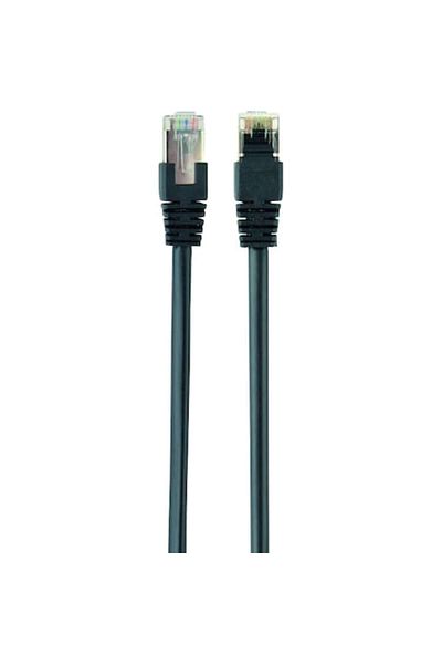 Gembird Cablu FTP Cat6, cupru-aluminiu, 0.5 m, negru, AWG26, ecranat