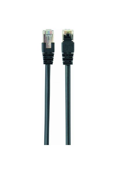 Gembird Cablu FTP Cat5e, cupru-aluminiu, 2 m, negru, AWG26, ecranat PP22-2M/BK