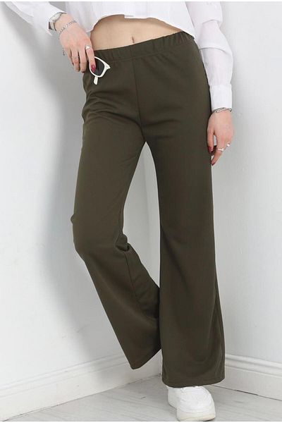 cacobutik Women's high waist bell bottom pants