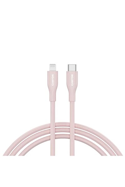 CANYON CNS-CLNM60SC10PS USB-C to Lightning Cable 60W 1m Pink