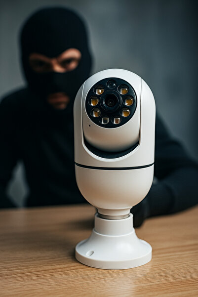 LUMİGUARD 360° Wifi Panoramik Güvenlik Kamerası – Uzaktan Izleme, Gece Görüşl...