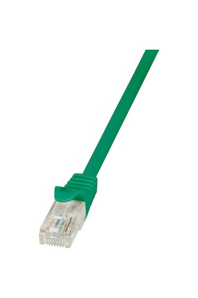 LogiLink UTP Cable Cat5e, 2 m, Green, AWG26