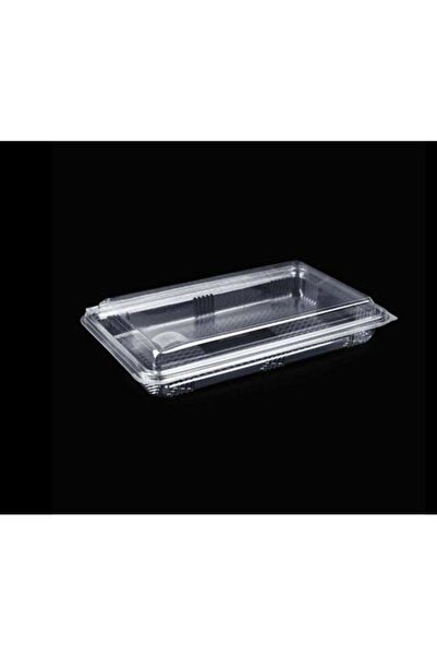 KIZILELMADA 1000 Cc Transparent Plastic Storage Container 50 Pieces– Dessert and Food Storage Container