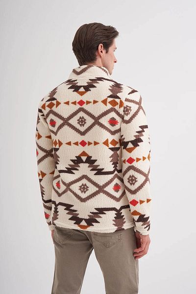 Cazador Ecru Men's Sweatshirt 52440