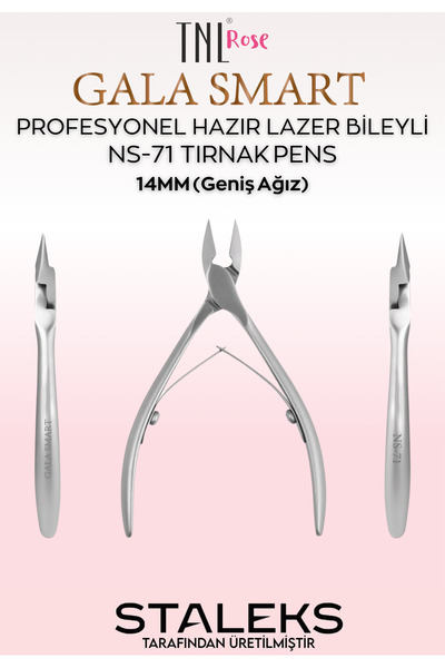 gala smart NS-71 TIRNAK PENS - 14 MM GENİŞ AĞIZ STALEKS ÜRETİMİ