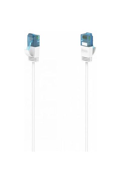 Hama Network Cable, HAMA, U/UTP CAT 6a, 10 Gbit/s, RJ-45 - RJ45, 3.0 m, White