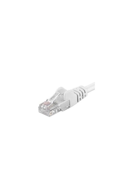 PremiumCord Cablu Patchcord UTP RJ45-RJ45 Categoria 6, 5m, alb, cupru integral, 26AWG