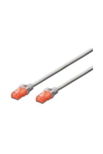 Digitus Premium CAT 6 UTP patch cable, Length 0.5m, Color grey
