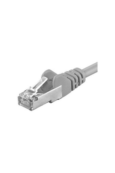 PremiumCord Patchcord FTP RJ45-RJ45 Cat.5e, 2m, gri, integral din cupru, 26AWG