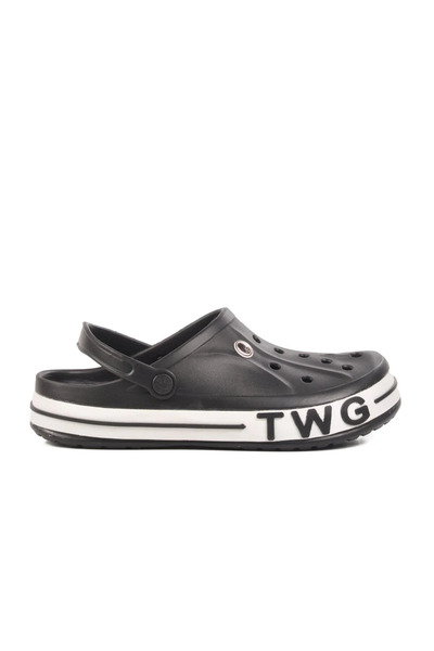 WALKWAY Twg-216 g Black Unisex Slippers