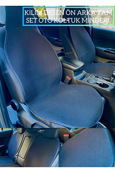 rebols SET DE 5 PERNE PENTRU SCAUN AUTO, 100% BUMBAC, ANTIPERSPIRANT (NEGRU)