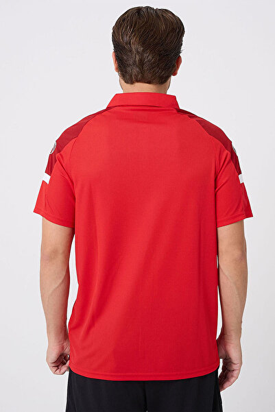 UHLSPORT Energy Red Men's Polo Neck T-Shirt 1101801