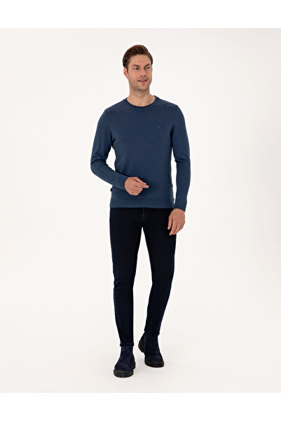 Pierre Cardin Lacivert Slim Fit Jean Pantolon 50315248-VR033