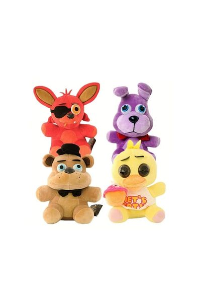 OEM Set 4 plush toys, Five Nights at Freddy, 15 cm