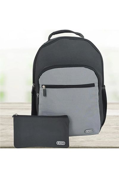 Roco Basic 2 Tone Mix Backpack with Accessory