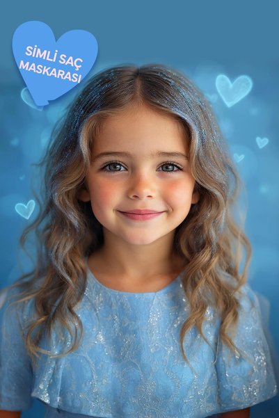 WeMara LITTLE PRINCESS SIMLI SAC MASKARASI MAVI 6 ML