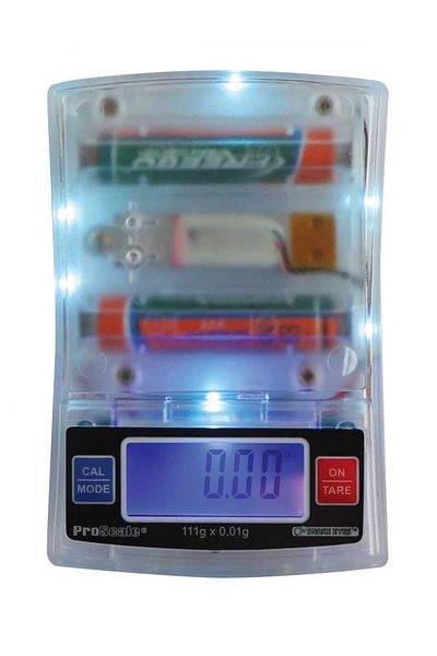 PROSCALE SNAKE EYES 0.01-111g Transparent Digital Pocket Scale