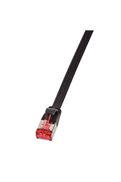 LogiLink Cablu SlimLine, LogiLink, Cat.6A, U/FTP, 2m, Negru