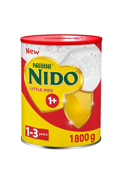 nido Nido Baby Milk (1) Plus with Honey 1 to 3 Years 1800g Twin Pack