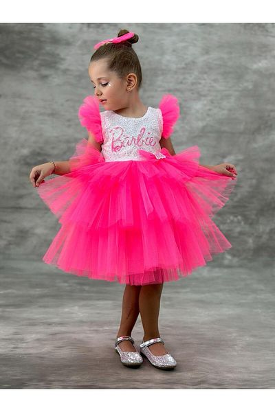 RAPAPA Girl's Birthday Dress and Party Costume (Including Buckle) 2407P
