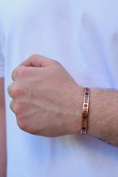 signoraerica Sayı Sekanslı,Melek Sayılar,Aşk,Para,Sağlık,Mutluluk Bakır Bileklik