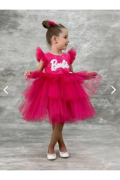 RAPAPA Girl's Birthday Dress and Party Costume (Including Buckle) 2407