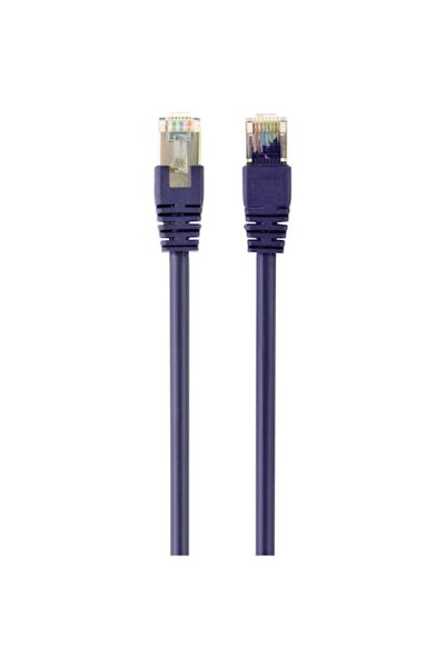 Gembird Cablu S/FTP Cat6a, LSZH, cupru, 1 m, violet, AWG27, dublu ecranat
