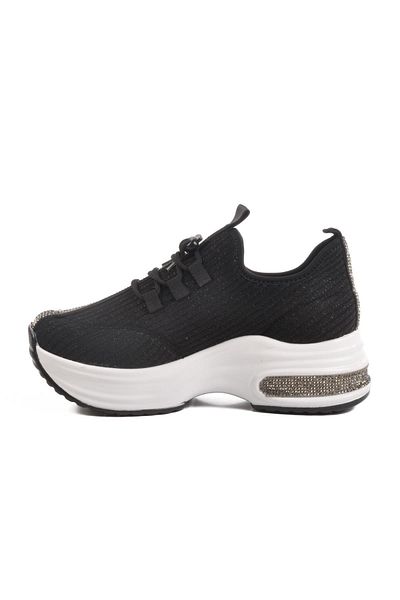 WALKWAY 702322 Z Black-White Casual Shoes