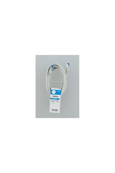 Hama Network Correction Cable, F/UTP, CAT 6, RJ-45 - RJ-45, 1Gbps, 3.0 m, Gray