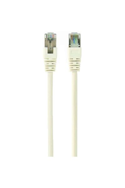Gembird Cablu FTP Cat6, cupru-aluminiu, 1 m, alb, AWG26, ecranat