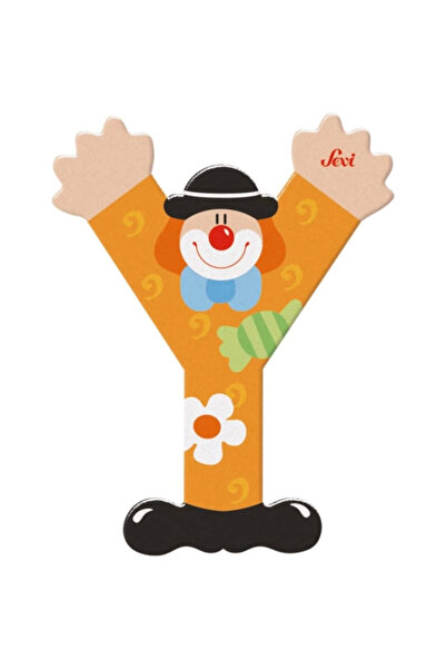 NW NessiWorld نيسي وورلد المهرج الخشبي الحرف Y