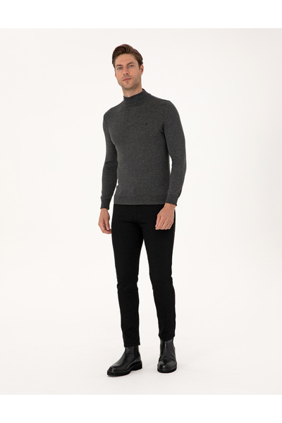 Pierre Cardin Siyah Slim Fit Jean Pantolon 50315271-VR046