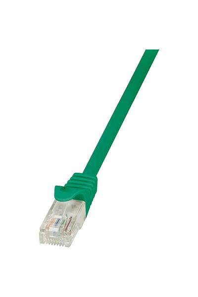 LogiLink UTP Cable Cat5e, 2 m, Green, AWG26