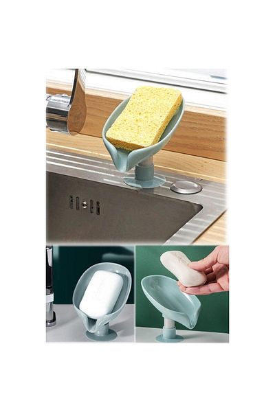 SepetBudur Suction Cup Drainage Solid Soap Dispenser - Sponge Dispenser