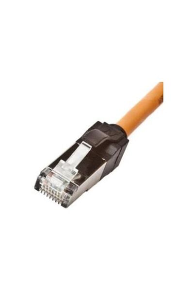 Nexans Cablu de rețea N11A.U1F010OK, patchcord, CAT.6a, ecranat, 1m portocaliu