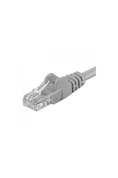 PremiumCord Cablu de conectare UTP RJ45-RJ45 Cat.5e 1.5m Gri