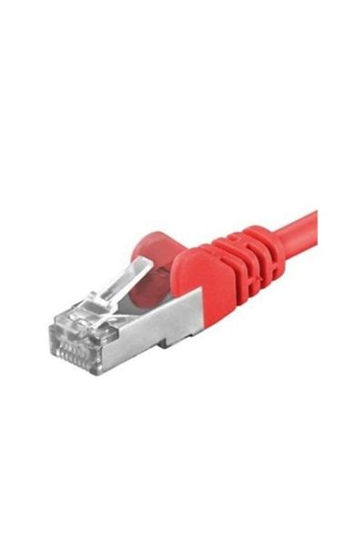PremiumCord Cablu Patchcord SFTP RJ45-RJ45 Cat.6A, 1.5m, rosu, cupru integral, 26AWG