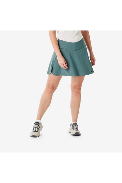 Decathlon Fusta scurtă de exterior pentru femei - verde - MH500