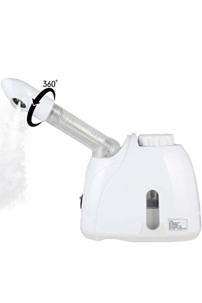 R Beauty جهاز بخار الوجه K.SKIN مع رذاذ دوار 360 درجة