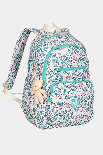 Miracle My Polo Durable Unisex School Backpack with Crinkil Toy