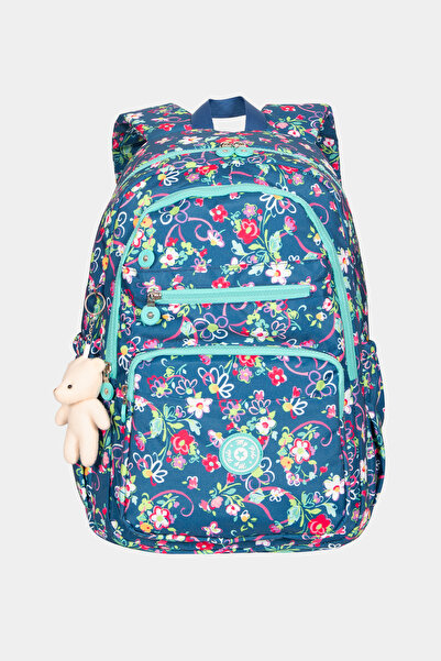 Miracle My Polo Durable Unisex School Backpack with Crinkil Toy