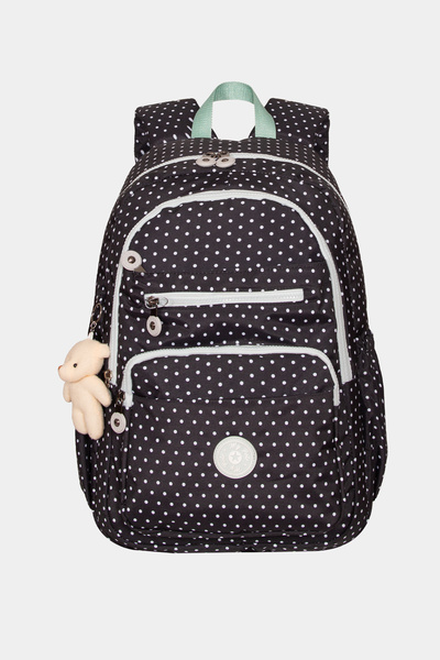 Miracle My Polo Durable Unisex School Backpack with Crinkil Toy