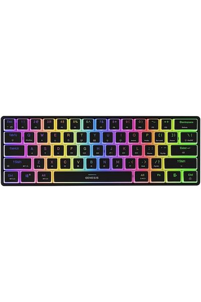 Genesis Tastatură mecanică wireless gaming THOR 660 G2, switch GATERON BROWN
