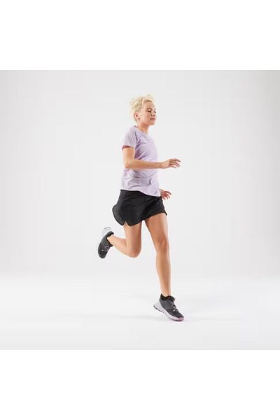 Decathlon Fusta scurtă de damă - Trail Running - Negru