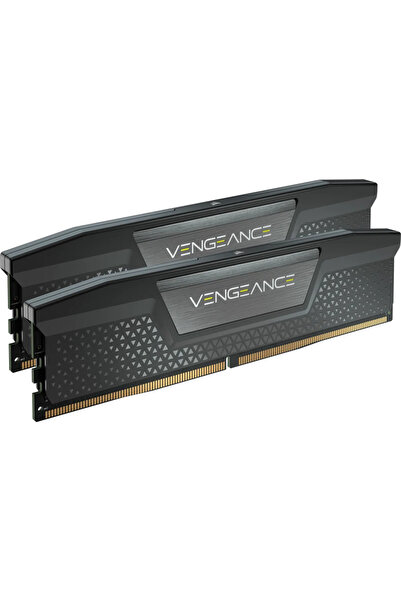 Corsair Memorie Vengeance 32GB, DDR5, 6000MHz, CL38, 2x16GB, Intel XMP, Negru